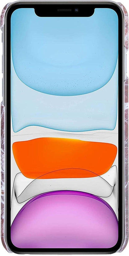 Forterra iPhone 11 Pro Hoesje Marmer Hard Case Cover - Rood