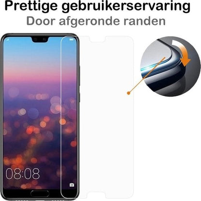 Forterra Huawei P20 Screenprotector Gehard Glas - Anti-kras
