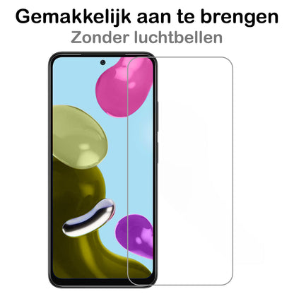Forterra Xiaomi Redmi Note 11 Screenprotector Gehard Glas - Anti-kras