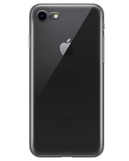 Forterra iPhone SE 2022 Hoesje Siliconen Backcover Lichtgewicht - Transparant
