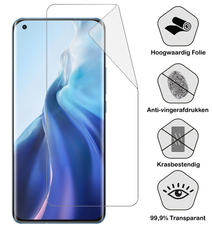 Forterra Xiaomi Mi 11 Screenprotector Soft TPU - Full Screen