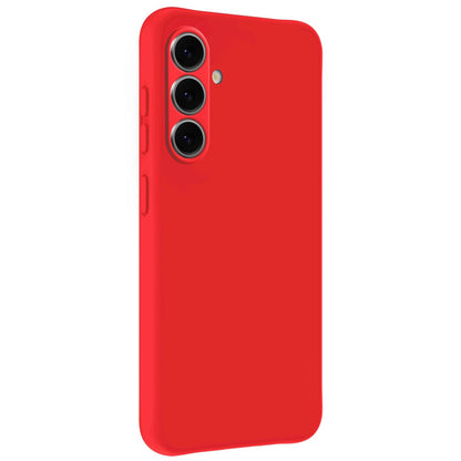 Forterra Samsung A57 Hoesje Siliconen Backcover Lichtgewicht - Rood