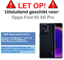 Forterra OPPO Find X5 Pro Hoesje Siliconen Backcover Lichtgewicht - Lila