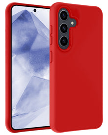 Forterra Samsung A55 Hoesje Siliconen Backcover Lichtgewicht - Rood