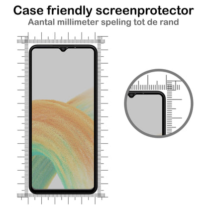 Forterra Samsung A33 Screenprotector Gehard Glas - Privacy