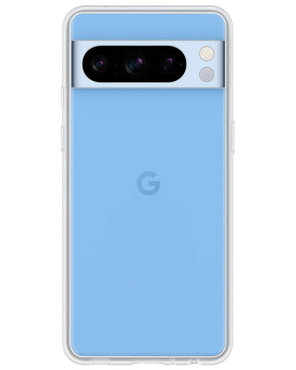 Forterra Google Pixel 8 Pro Hoesje Siliconen Backcover Lichtgewicht - Transparant