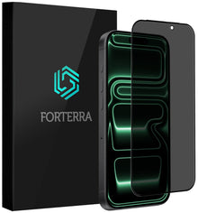 Forterra iPhone 17 Pro Screenprotector Gehard Glas - Privacy