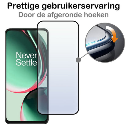 Forterra OnePlus Nord CE 3 Lite Screenprotector Gehard Glas - Full Screen