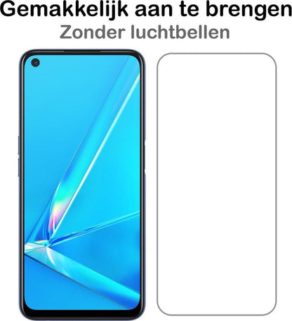 Forterra OPPO A72 Screenprotector Gehard Glas - Anti-kras