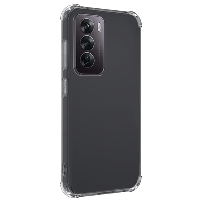 Forterra OPPO Reno 12 Hoesje Shockproof Backcover Siliconen - Transparant