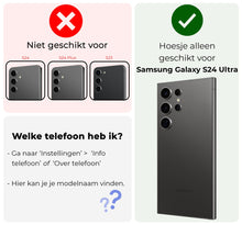 Forterra Samsung S24 Ultra Hoesje Bookcase Cover met Kaarthouder - Bruin