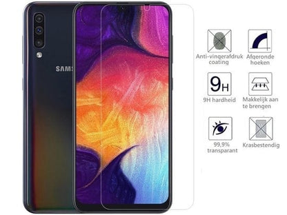 Forterra Samsung A20 Screenprotector Gehard Glas - Full Screen