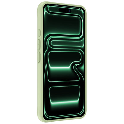 Forterra iPhone 17 Pro Hoesje Siliconen Backcover Lichtgewicht - Groen