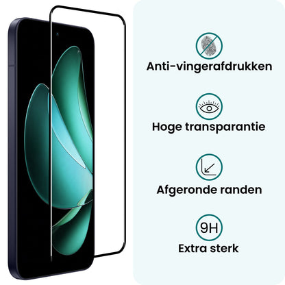 Forterra OPPO Reno 13 Pro Screenprotector Gehard Glas - Full Screen
