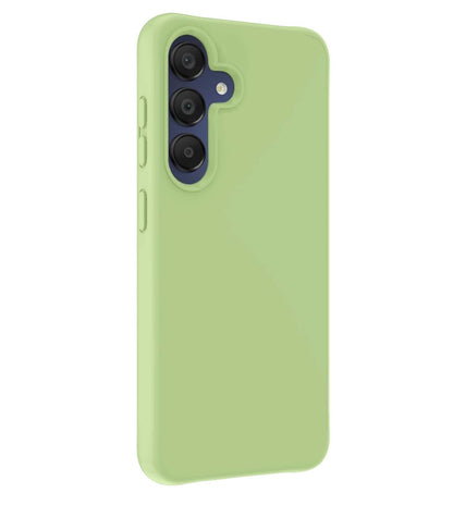 Forterra Samsung A15 Hoesje Siliconen Backcover Lichtgewicht - Groen