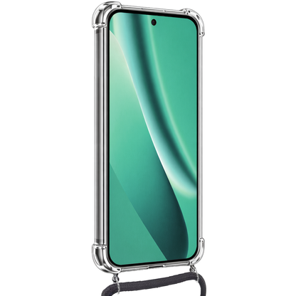 Forterra Google Pixel 10a Hoesje met Koord Backcover Shockproof - Transparant