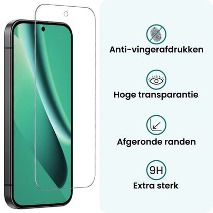 Forterra Google Pixel 10a Screenprotector Gehard Glas - Anti-kras