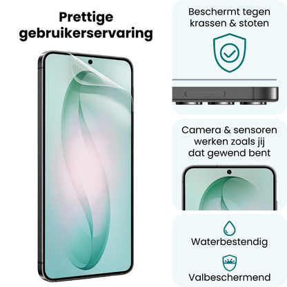 Forterra Samsung S26 Plus Screenprotector Soft TPU - Full Screen