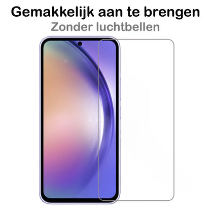 Forterra Samsung A54 Screenprotector Gehard Glas - Anti-kras