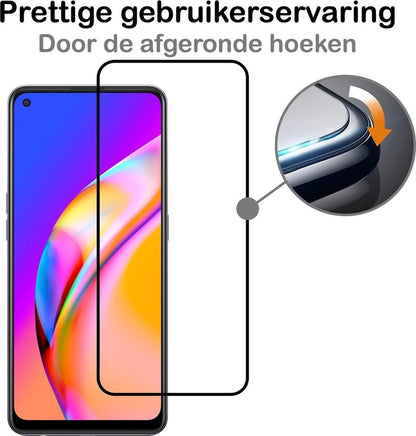 Forterra OPPO A94 Screenprotector Gehard Glas - Full Screen