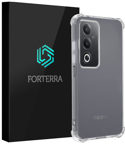 Forterra OPPO A80 Hoesje Shockproof Backcover Siliconen - Transparant