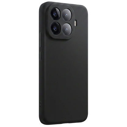 Forterra Xiaomi 15T Pro Hoesje Siliconen Backcover Lichtgewicht - Zwart