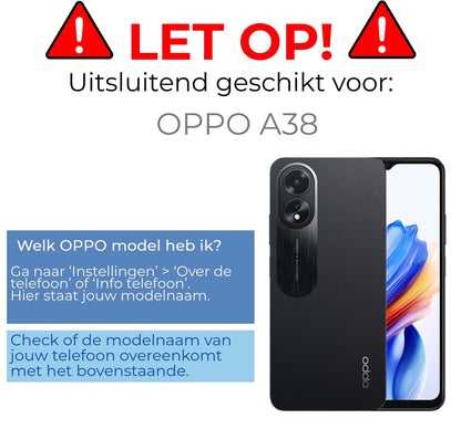 Forterra OPPO A38 Screenprotector Gehard Glas - Privacy
