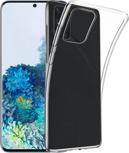 Forterra Samsung S20 Hoesje Siliconen Backcover Lichtgewicht - Transparant