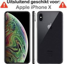 Forterra iPhone X Hoesje Siliconen Backcover Lichtgewicht - Groen