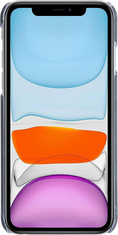 Forterra iPhone 11 Pro Max Hoesje Marmer Hard Case Cover - Zwart