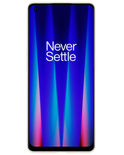 Forterra OnePlus Nord CE 2 Lite Hoesje Siliconen Backcover Lichtgewicht - Wit