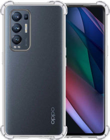 Forterra OPPO Find X3 Neo Hoesje Shockproof Backcover Siliconen - Transparant