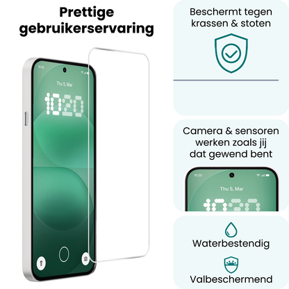 Forterra Nothing Phone 4a Pro Screenprotector Gehard Glas - Anti-kras