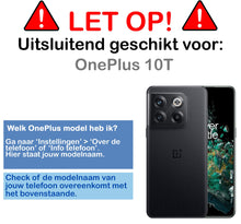 Forterra OnePlus 10T Hoesje Siliconen Backcover Lichtgewicht - Transparant