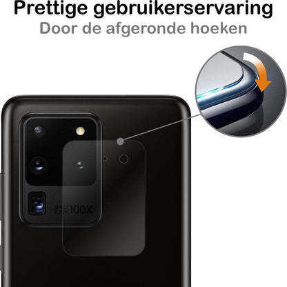 Forterra Samsung S20 Ultra Camera Screenprotector Gehard Glas