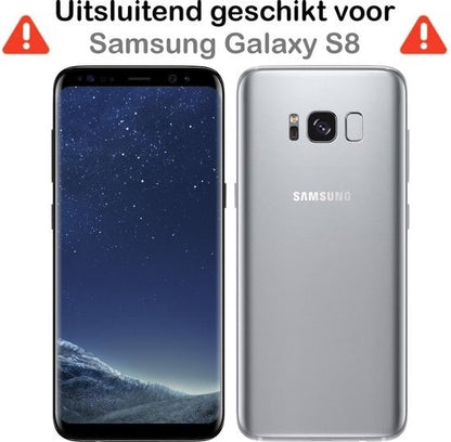 Forterra Samsung S8 Hoesje Siliconen Backcover Lichtgewicht - Transparant