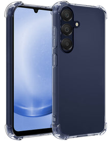 Forterra Samsung A25 Hoesje Shockproof Backcover Siliconen - Transparant