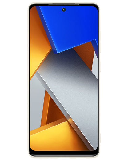 Forterra Poco M4 Pro 4G Hoesje Siliconen Backcover Lichtgewicht - Wit