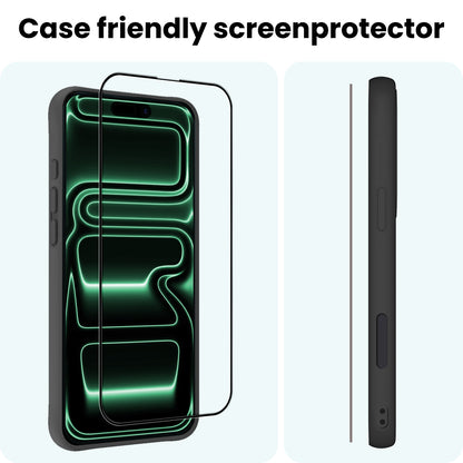 Forterra iPhone 17 Pro Screenprotector Gehard Glas - Full Screen