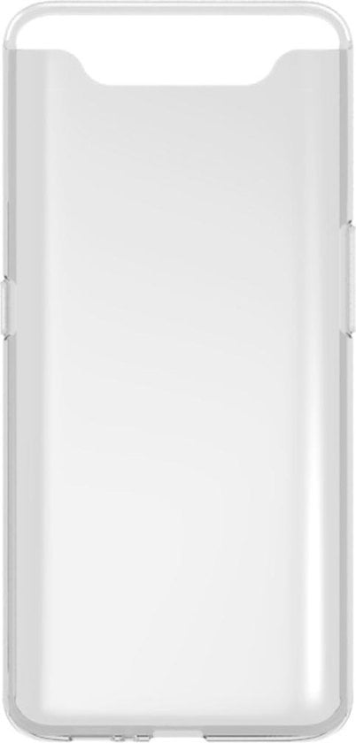 Forterra Samsung A90 Hoesje Siliconen Backcover Lichtgewicht - Transparant