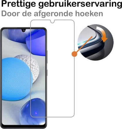 Forterra Samsung A42 Screenprotector Gehard Glas - Anti-kras