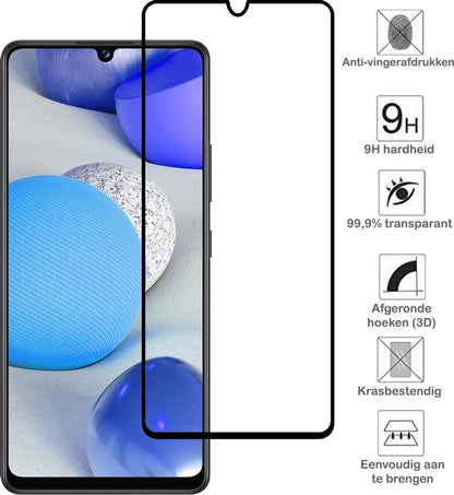 Forterra Samsung A42 Screenprotector Gehard Glas - Full Screen