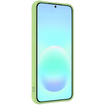 Forterra Samsung A57 Hoesje Siliconen Backcover Lichtgewicht - Groen
