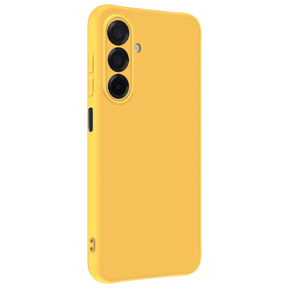 Forterra Samsung A17 Hoesje Siliconen Backcover Lichtgewicht - Geel