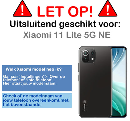 Forterra Xiaomi 11 Lite 5G NE Screenprotector Gehard Glas - Anti-kras