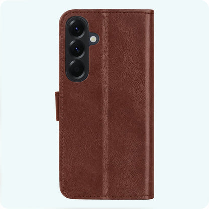 Forterra Samsung A57 Hoesje Bookcase Cover met Kaarthouder - Bruin