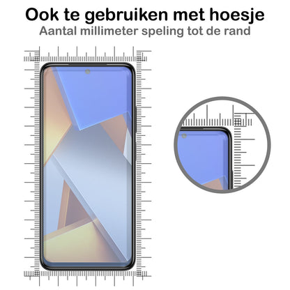 Forterra Xiaomi Poco X4 Pro 5G Screenprotector Gehard Glas - Anti-kras