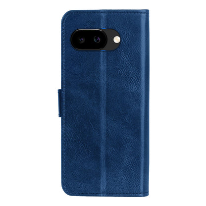 Forterra Google Pixel 9a Hoesje Bookcase Cover met Kaarthouder - Donkerblauw