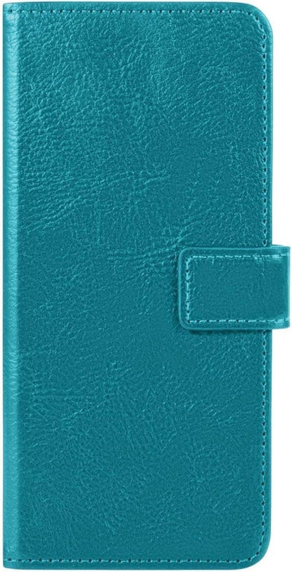 Forterra Samsung A52 5G Hoesje Bookcase Cover met Kaarthouder - Turquoise