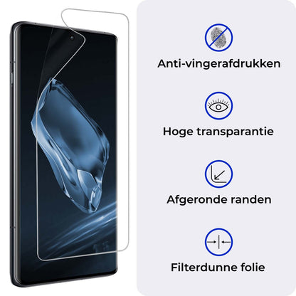 Forterra OnePlus 12 Screenprotector Soft TPU - Full Screen